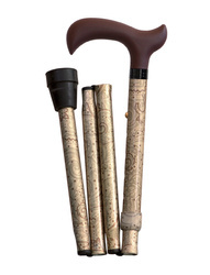 Laska aluminiowa składana cashmere pastel