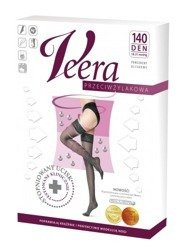 Pończochy 140den przeciwżyl./czarny