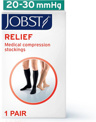 JOBST Relief podkolanówki otwarte palce ccl2 kolor beżowy