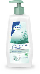 Tena shampoo & shower  - szampon & żel 500ml