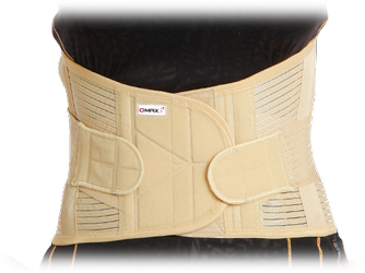 Pas lędźwiowo-krzyżowy z pasami dociągowymi / Lumbomax Plus