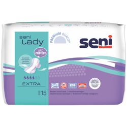 WKŁADY ANATOMICZNE SENI LADY EXTRA A15 SZT