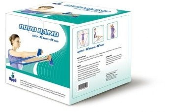 Taśma do fizjoterapii niebieska