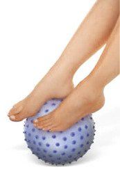 Piłka rehabilitacyjna masująca MIDI 20cm