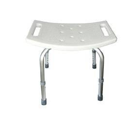 AR-202 krzesło prysznicowe bez oparcia aluminiowe