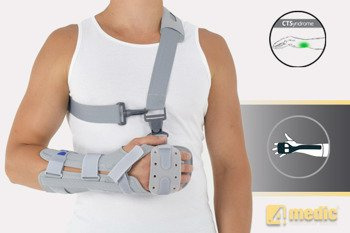 Długa orteza na dłoń i przedramię AM-OSN-L-01