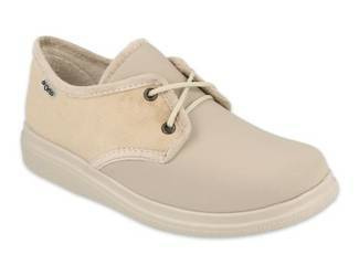 półbuty damskie 990D002 beż